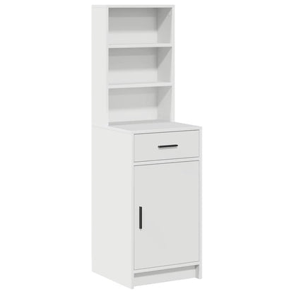 Credenza Bianco 40 x 40,5 x 135 cm Legno multistrato