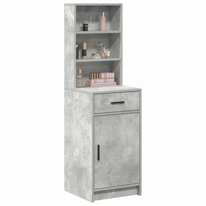 Credenza Grigio cemento 40 x 40,5 x 135 cm Legno multistrato