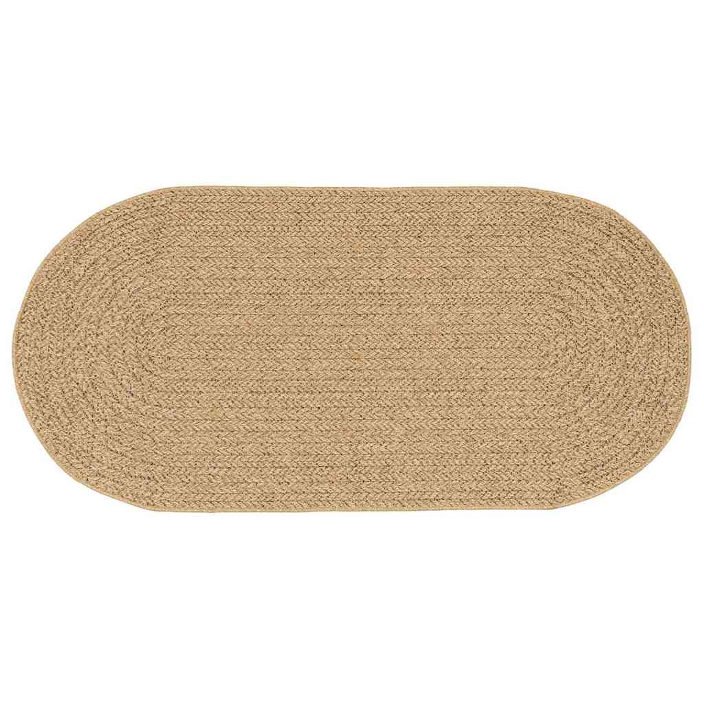 Tappeto ZIZUR Marrone 200 x 100 cm Polipropilene