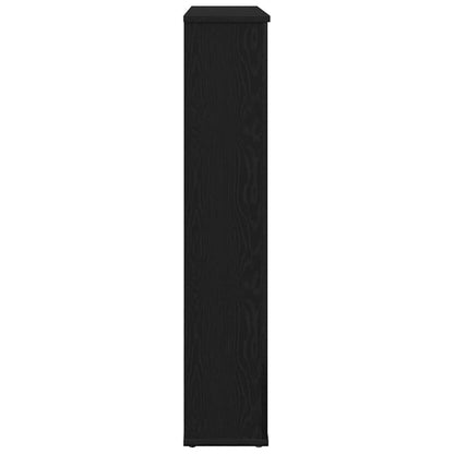 Cornice per Camino Rovere Nero 100x20x100 cm in Truciolato - homemem39