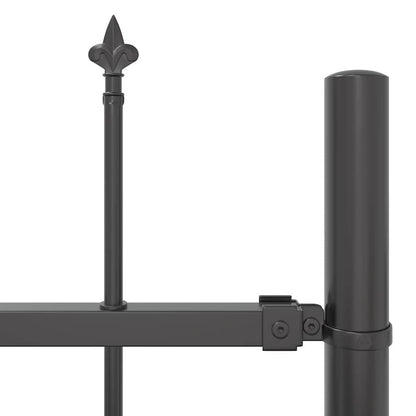 Recinzione per Giardino 2 pcs Grigio 3,4 x 0,6 m | homemem39
