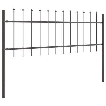 Recinzione per Giardino 2 pcs Grigio 3,4 x 0,6 m | homemem39