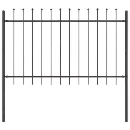 Recinzione per Giardino 2 pcs Grigio 3,4 x 0,8 m | homemem39