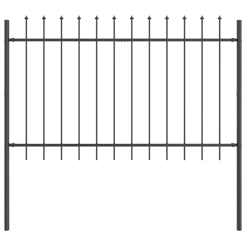Recinzione per Giardino 2 pcs Grigio 3,4 x 1,2 m | homemem39