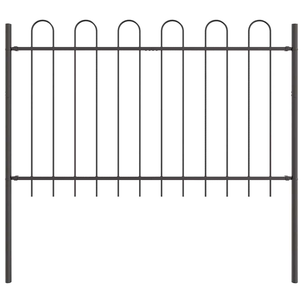 Recinzione per Giardino 2 pcs Grigio 3,4 x 0,8 m | homemem39