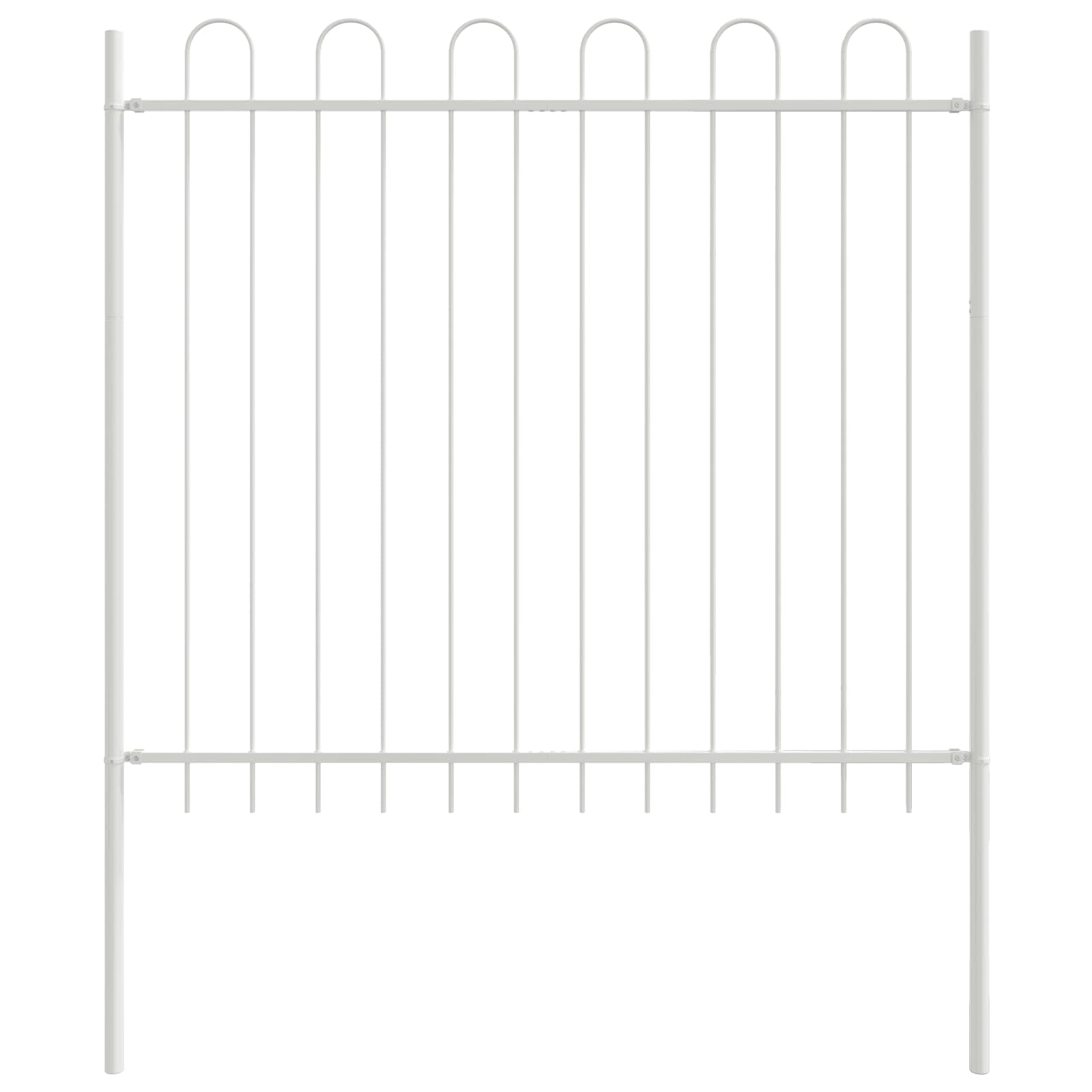Recinzione per Giardino 2 pcs Grigio 3,4 x 1 m | homemem39