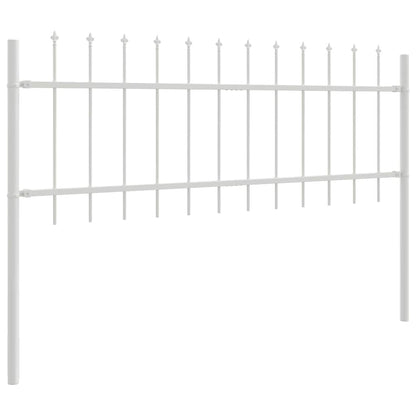 Recinzione per Giardino 2 pcs Bianco 3,4 x 0,6 m | homemem39