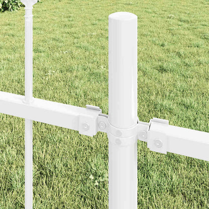 Recinzione per Giardino 2 pcs Bianco 3,4 x 1 m | homemem39