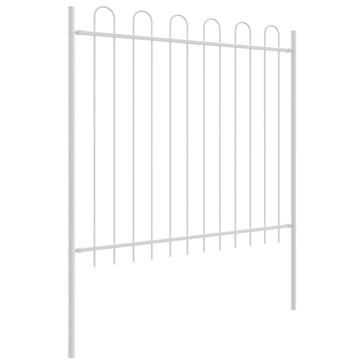 Recinzione per Giardino 4 pcs Grigio 6,8 x 1,2 m | homemem39