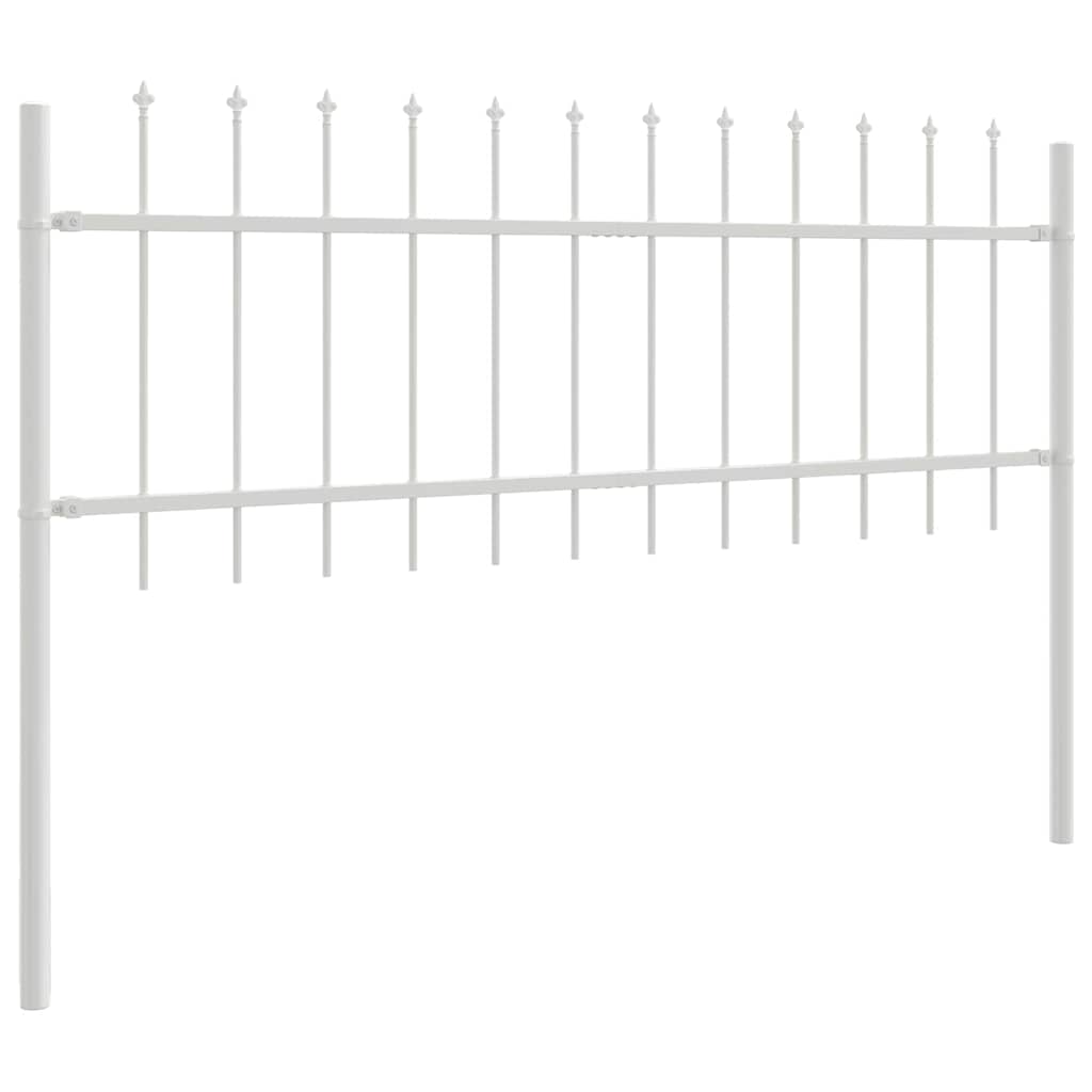 Recinzione per Giardino 4 pcs Bianco 6,8 x 0,6 m | homemem39