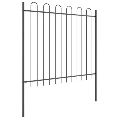Recinzione per Giardino 6 pcs Grigio 10,2 x 1,5 m | homemem39