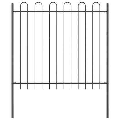 Recinzione per Giardino 6 pcs Grigio 10,2 x 1,5 m | homemem39
