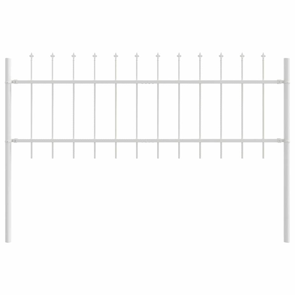 Recinzione per Giardino 6 pcs Bianco 10,2 x 0,6 m | homemem39