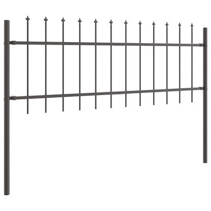 Recinzione per Giardino 7 pcs Grigio 11,9 x 0,6 m | homemem39