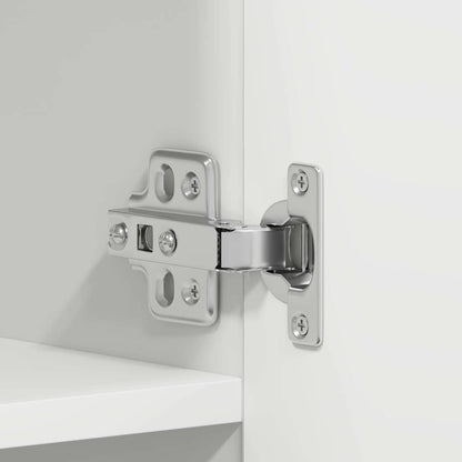 Mobile per scarpe Bianco 80 x 35.5 x 180 cm Legno multistrato