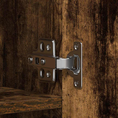 Mobile per scarpe con porta Multicolore 80 x 35.5 x 180 cm