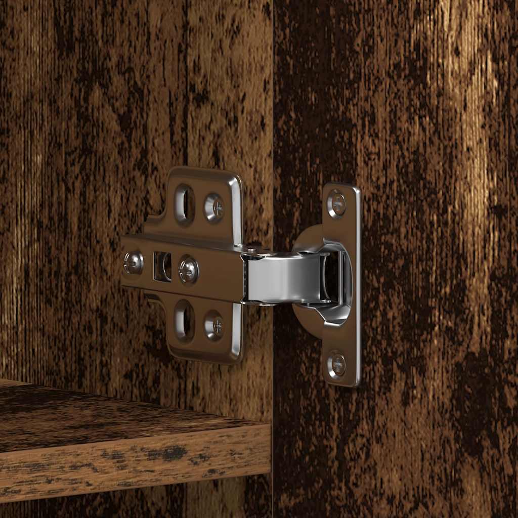 Mobile per scarpe Marrone 80 x 35.5 x 180 cm Legno multistrato