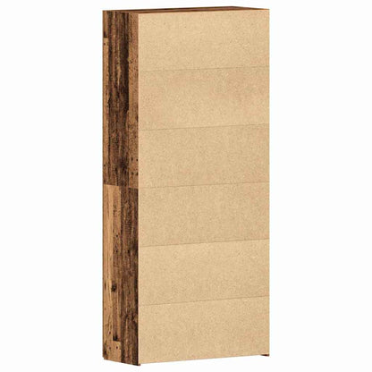 Mobile per scarpe Marrone 80 x 35.5 x 180 cm Legno multistrato