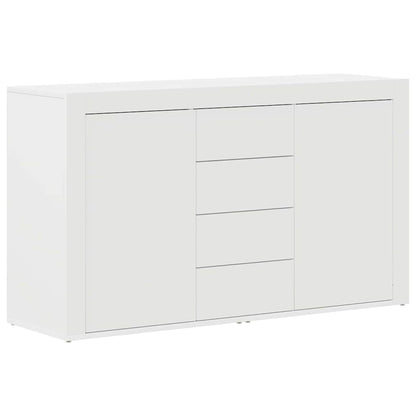 Credenza con cassetto Bianco 120 x 36 x 69 cm Legno multistrato