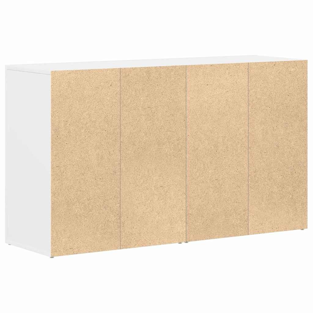 Credenza con cassetto Bianco 120 x 36 x 69 cm Legno multistrato