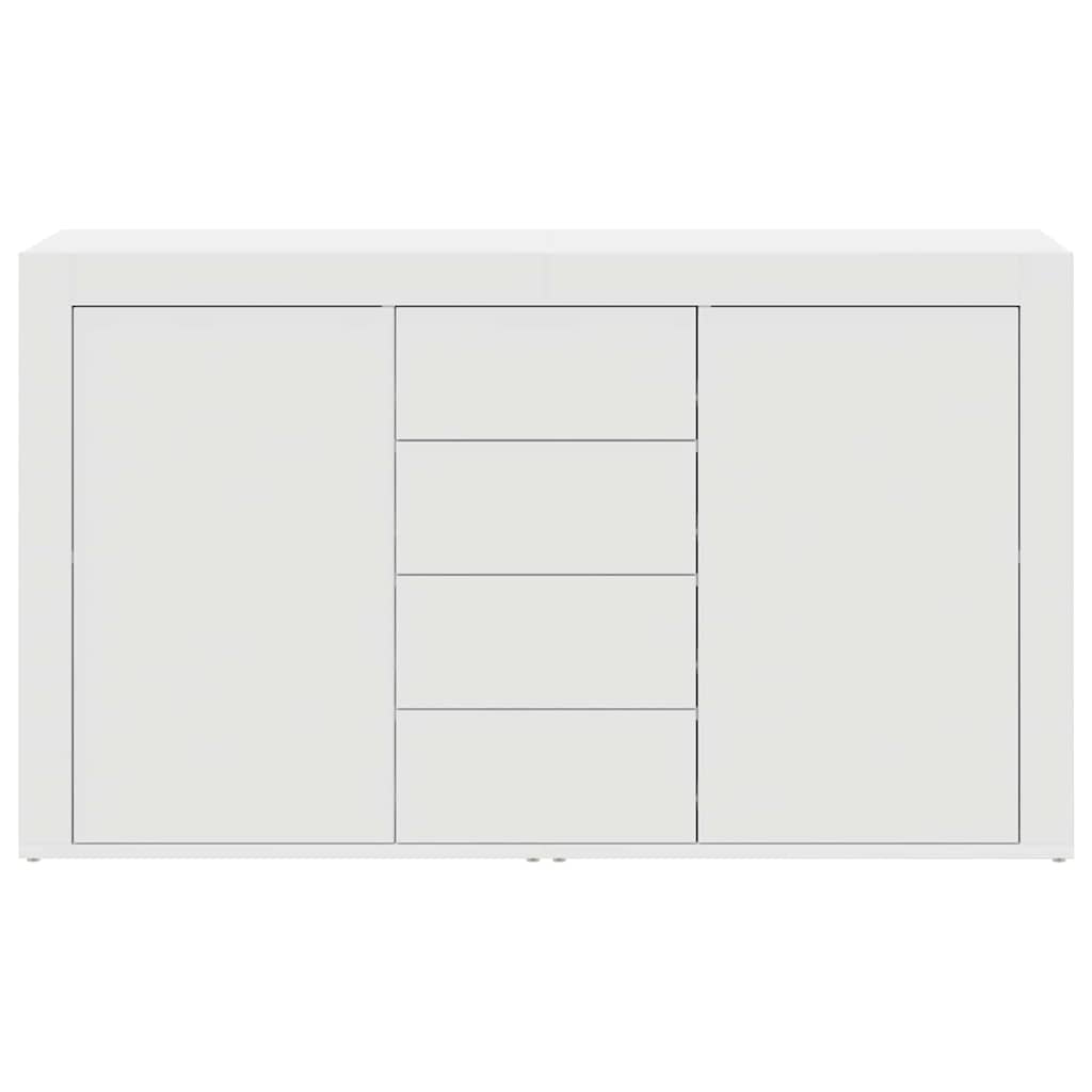 Credenza con cassetto Bianco 120 x 36 x 69 cm Legno multistrato