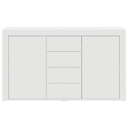 Credenza con cassetto Bianco 120 x 36 x 69 cm Legno multistrato