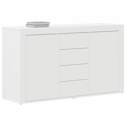 Credenza con cassetto Bianco 120 x 36 x 69 cm Legno multistrato