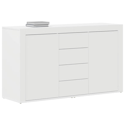 Credenza con cassetto Bianco 120 x 36 x 69 cm Legno multistrato