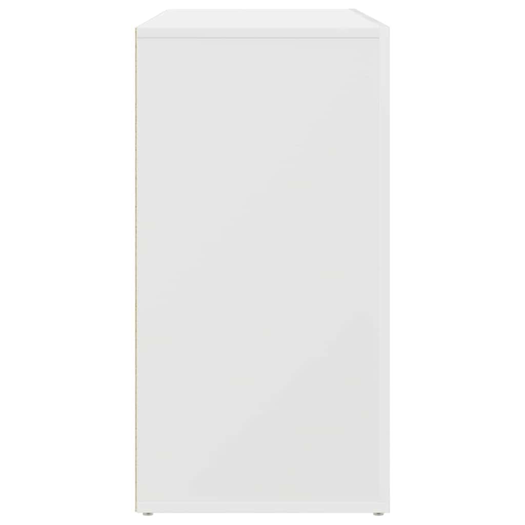 Credenza con cassetto Bianco 120 x 36 x 69 cm Legno multistrato