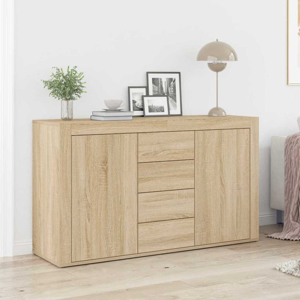 Credenza Rovere Sonoma 120 x 36 x 69 cm Legno multistrato