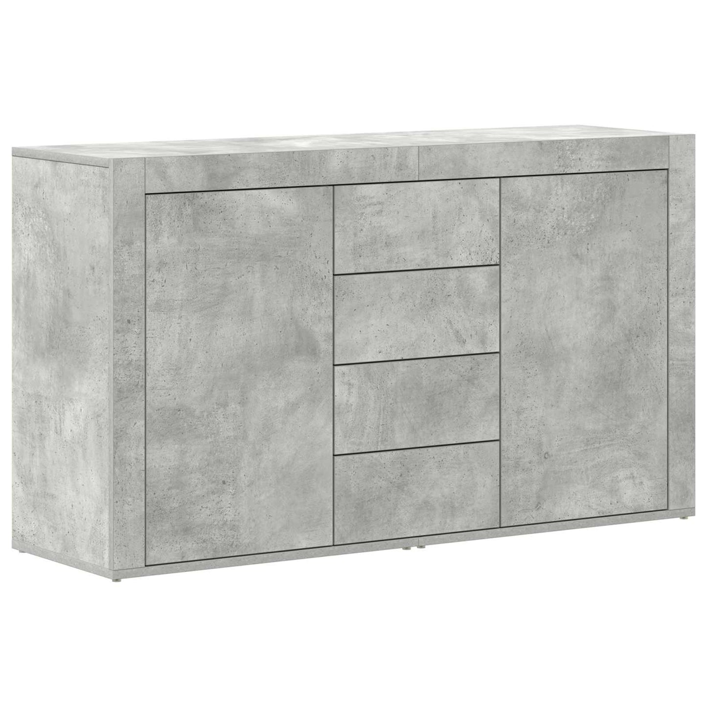 Credenza Grigio cemento 120 x 36 x 69 cm Legno multistrato