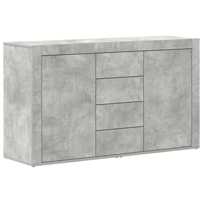 Credenza Grigio cemento 120 x 36 x 69 cm Legno multistrato