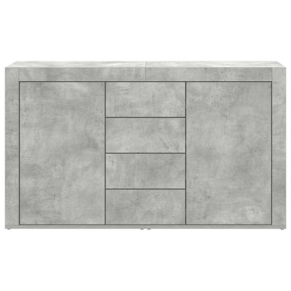 Credenza Grigio cemento 120 x 36 x 69 cm Legno multistrato | homemem39