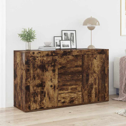 Credenza Rovere fumé 120 x 36 x 69 cm Legno multistrato