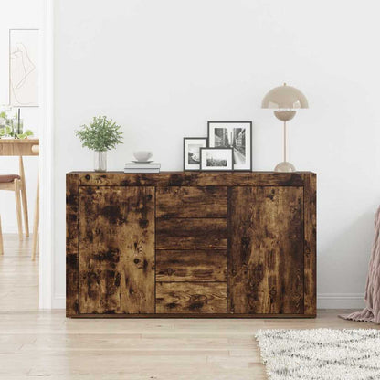 Credenza Rovere fumé 120 x 36 x 69 cm Legno multistrato