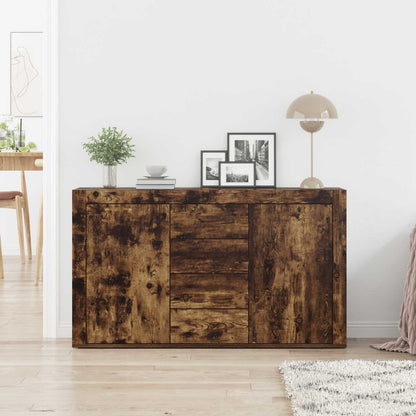 Credenza Rovere fumé 120 x 36 x 69 cm Legno multistrato