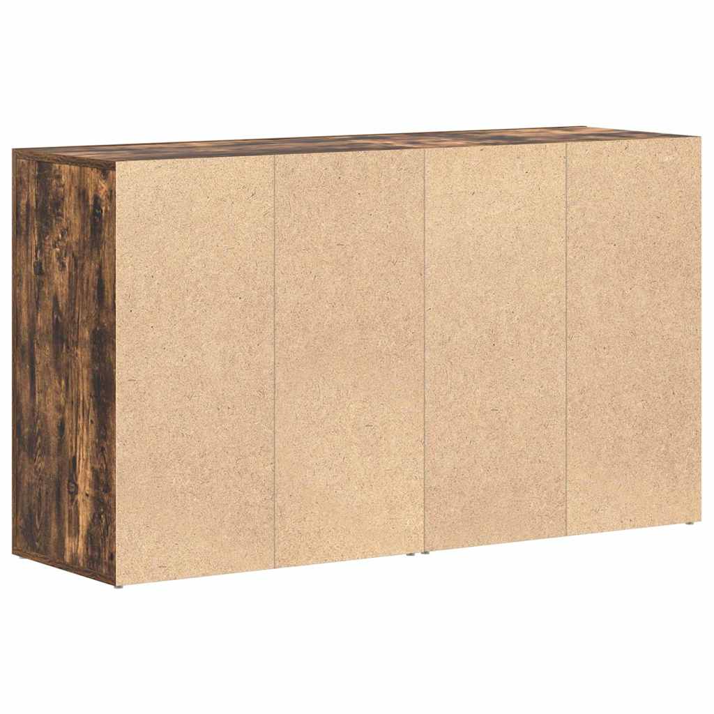 Credenza Rovere fumé 120 x 36 x 69 cm Legno multistrato