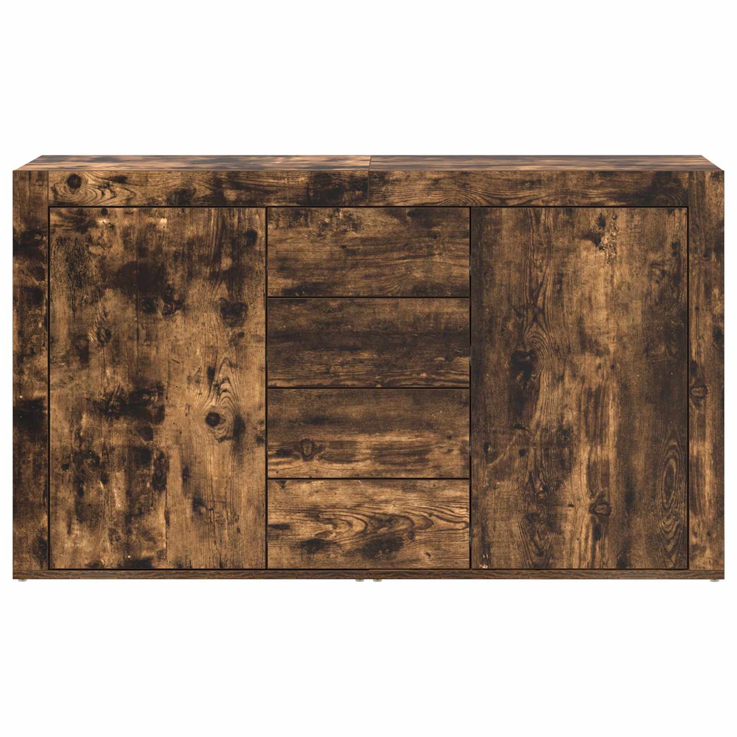 Credenza Rovere fumé 120 x 36 x 69 cm Legno multistrato