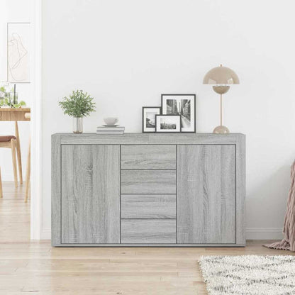 Credenza Grigio Sonoma 120 x 36 x 69 cm Legno multistrato