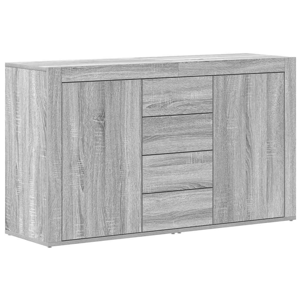 Credenza Grigio Sonoma 120 x 36 x 69 cm Legno multistrato