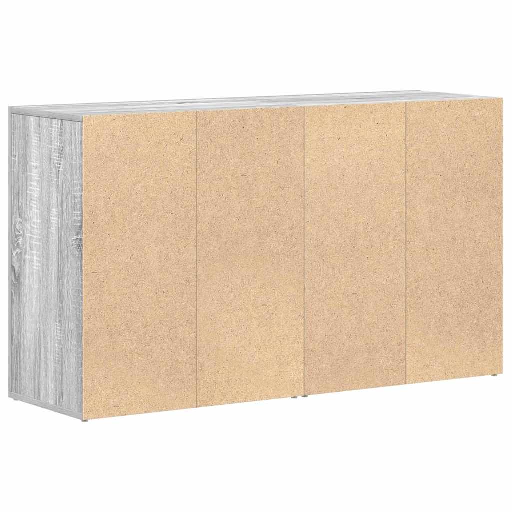 Credenza Grigio Sonoma 120 x 36 x 69 cm Legno multistrato