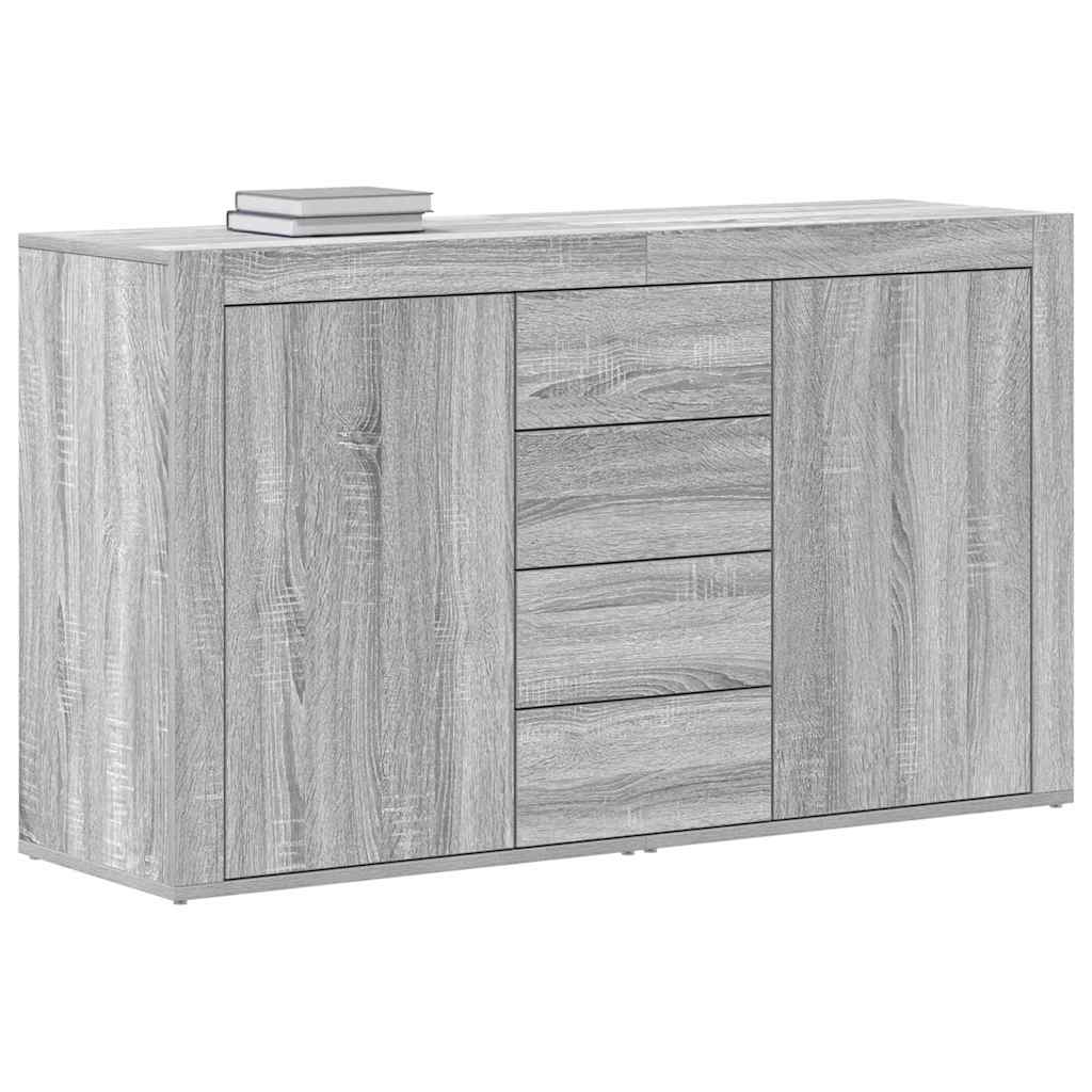 Credenza Grigio Sonoma 120 x 36 x 69 cm Legno multistrato