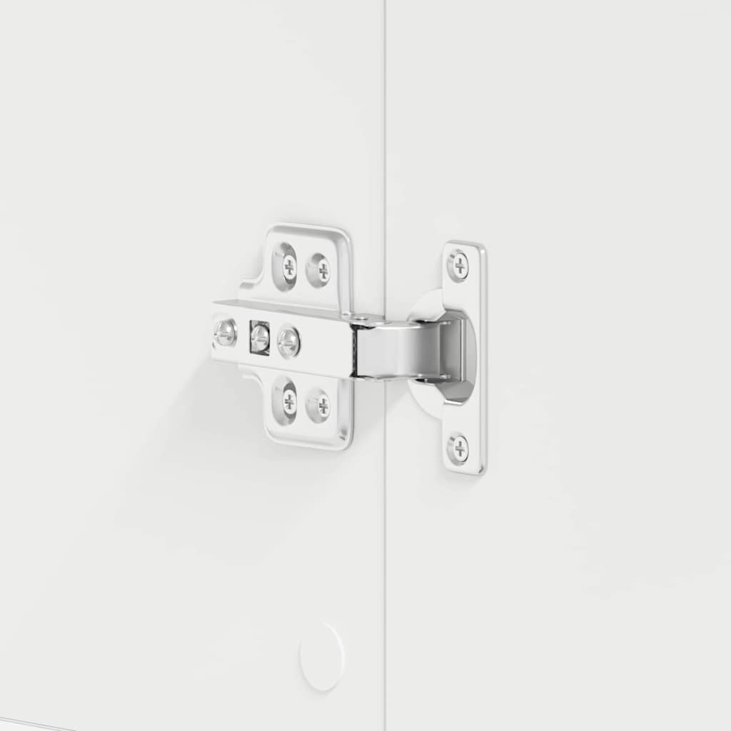 Mobile per scarpe Bianco 80 x 39 x 178 cm Legno multistrato