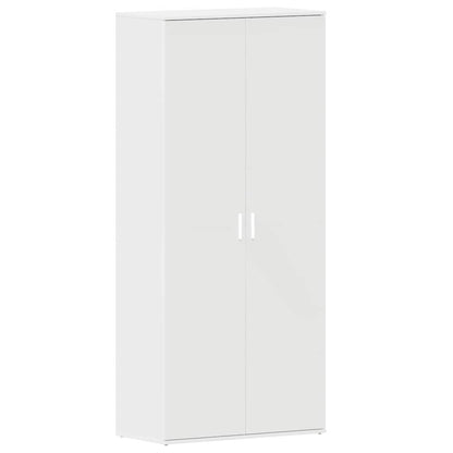Mobile per scarpe Bianco 80 x 39 x 178 cm Legno multistrato