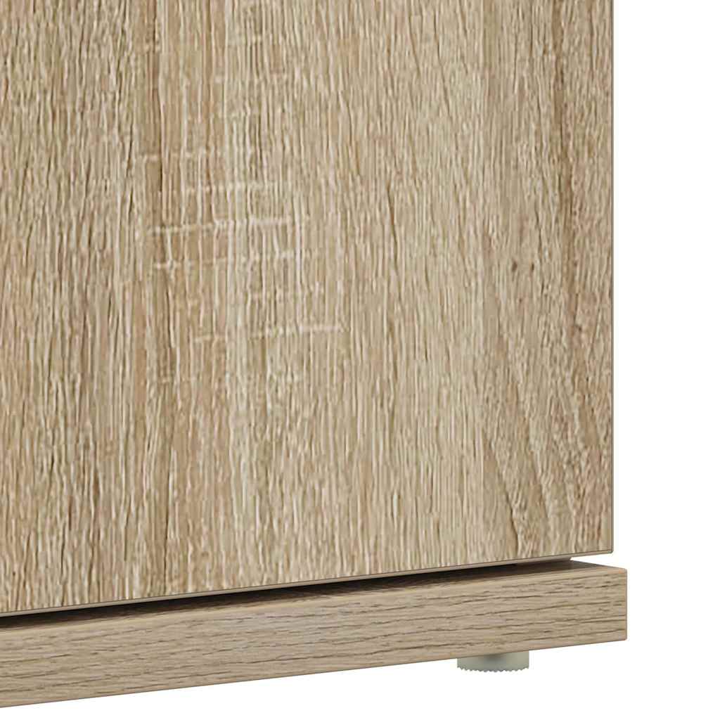 Mobile per scarpe con porta Rovere Sonoma 80 x 39 x 178 cm