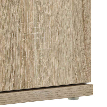 Mobile per scarpe con porta Rovere Sonoma 80 x 39 x 178 cm