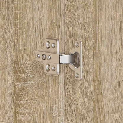 Mobile per scarpe con porta Rovere Sonoma 80 x 39 x 178 cm