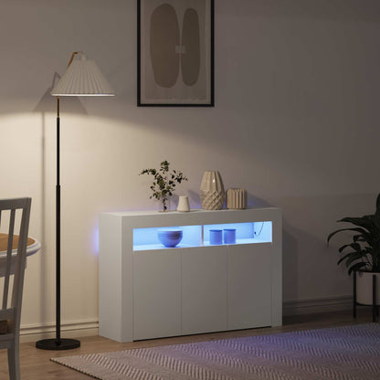 Credenza Bianco 116 x 30 x 75 cm Legno multistrato