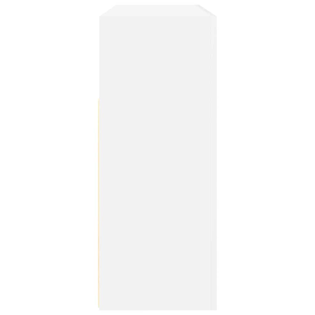 Credenza Bianco 116 x 30 x 75 cm Legno multistrato - homemem39