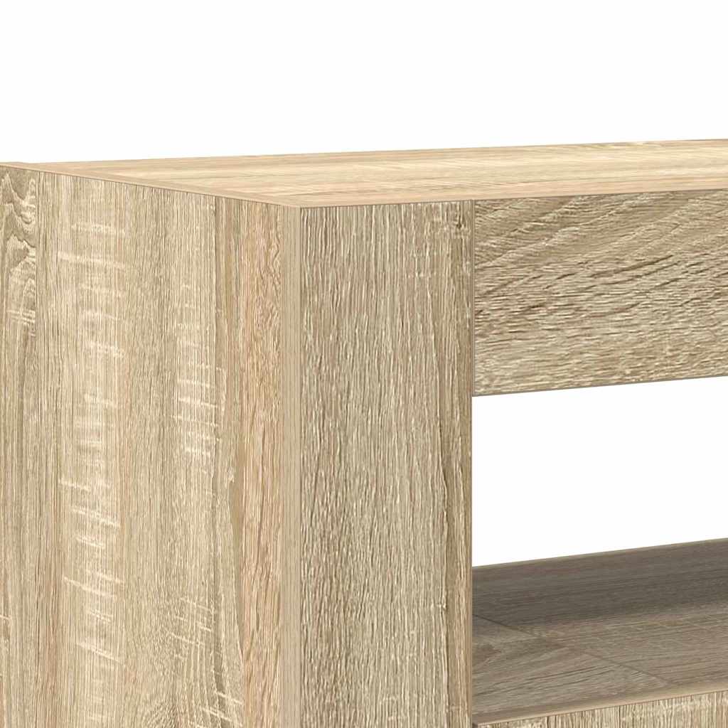 Credenza rovere sonoma 116 x 30 x 75 cm Legno multistrato - homemem39